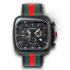Gucci Coupe Chronograph Square Black Dial Red Quartz Watch | COD Gucci Coupe Chronograph Square Black Dial Red Quartz Watch | COD