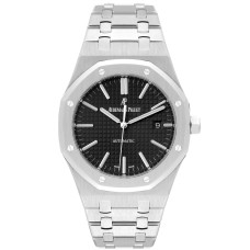 Audemars Piguet Royal Oak Black Dial Steel Swiss Automatic Watch | COD
