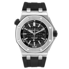 Audemars Piguet Royal Oak Offshore Diver Steel Black Dial Swiss Watch