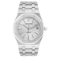 Audemars Piguet Royal Oak Dial White Full Steel Swiss Automatic Watch