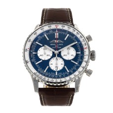 Breitling Navitimer B01 Chronograph 46 AB0137 Blue Dial Swiss Copy Watch