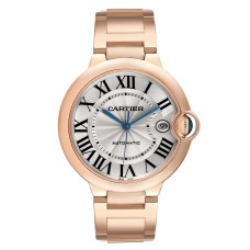 Cartier Ballon Bleu 42 Rose Gold Silver Dial First Copy Watch Chennai | COD
