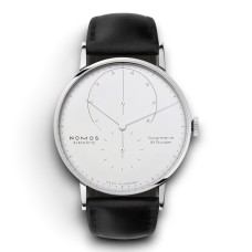 NOMOS Glashütte Lambda Stainless Steel - White Dial Swiss Automatic Watch NOMOS Glashütte Lambda Stainless Steel - White Dial Swiss Automatic Watch
