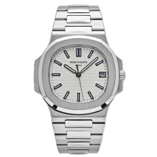 Patek Philippe Nautilus Stainless Steel White Dial Automatic Watch Indore Patek Philippe Nautilus Stainless Steel White Dial Automatic Watch Indore