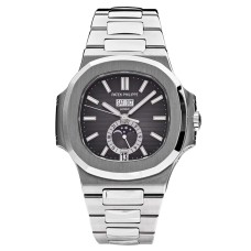 Patek Philippe Nautilus 5726_1A-001 Annual Calendar Moon Phases Grey Dial Watch Delhi Patek Philippe Nautilus 5726_1A-001 Annual Calendar Moon Phases Grey Dial Watch Delhi