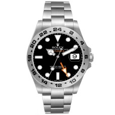 Rolex Explorer II 42 Black Dial Steel Swiss Automatic Watch | COD India