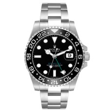 Rolex GMT Master II Steel Black Dial Swiss Automatic Watch | COD