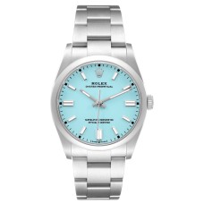 Rolex Oyster Perpetual Steel Ice Blue Swiss Automatic Watch