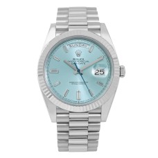 Rolex Day-Date Ice Blue Dial Swiss Automatic Watch