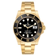 Rolex Submariner Yellow Gold Swiss Automatic Watch